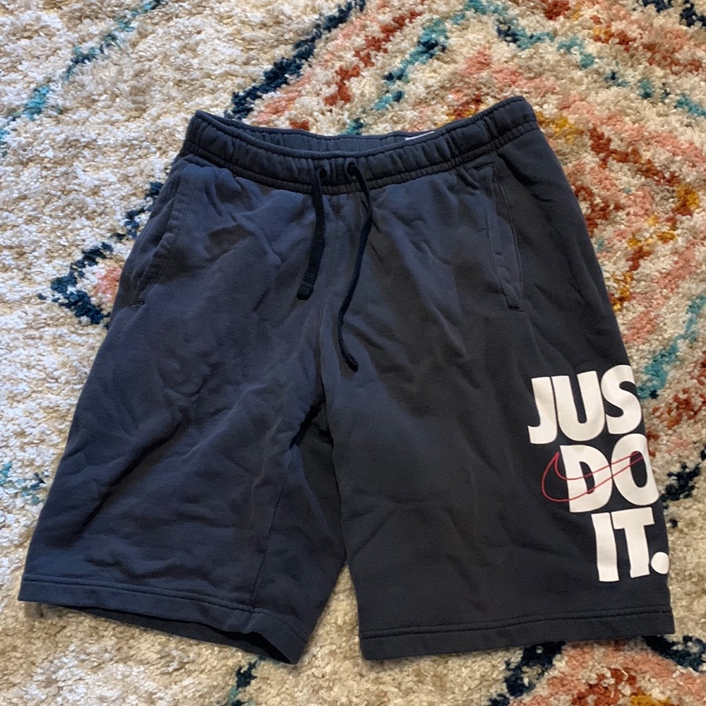 Nike Just Do It Black Shorts